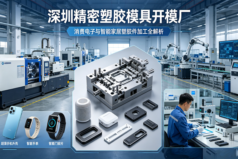 深圳精密塑胶模具开模厂：消费电子与智能家居塑胶件加工全解析
