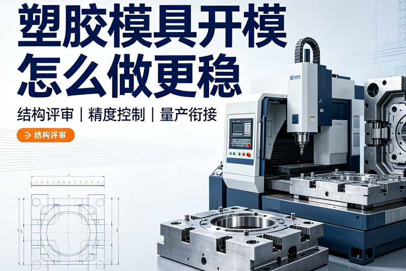 塑胶模具开模